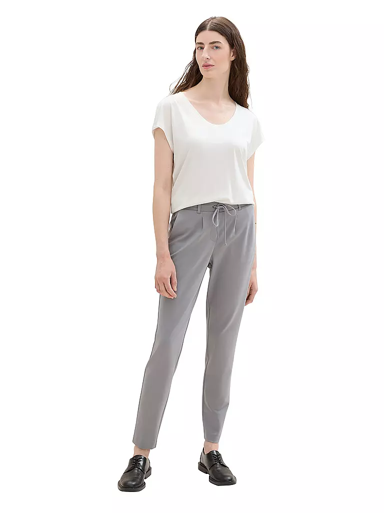 TOM TAILOR | Pantaloni Jogging Fit | Grigio