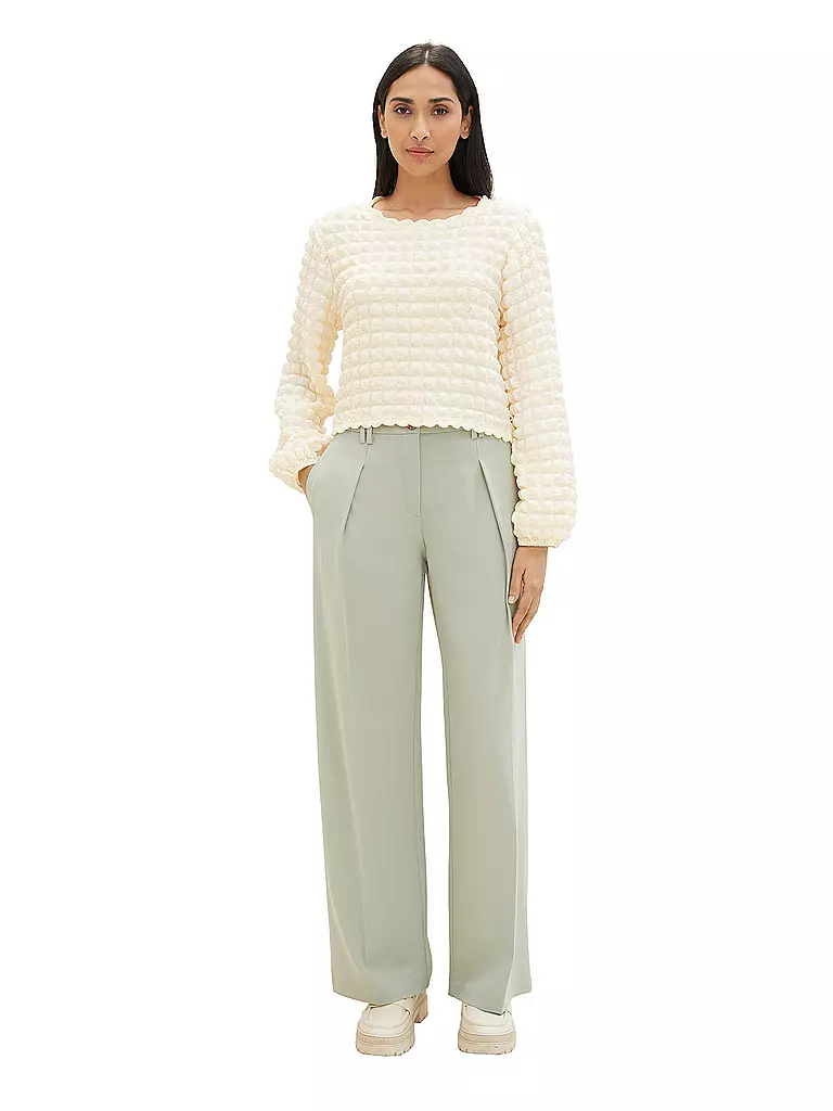 TOM TAILOR | Pantaloni Marlene | Verde chiaro