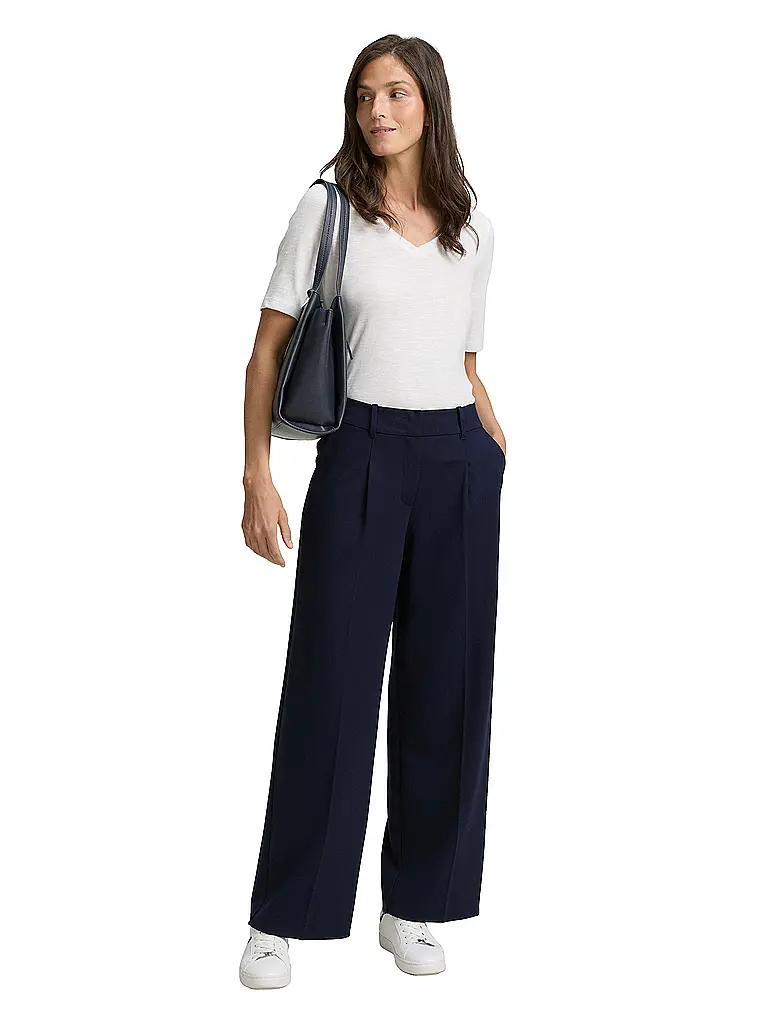 TOM TAILOR | Pantaloni Marlene | Blu scuro