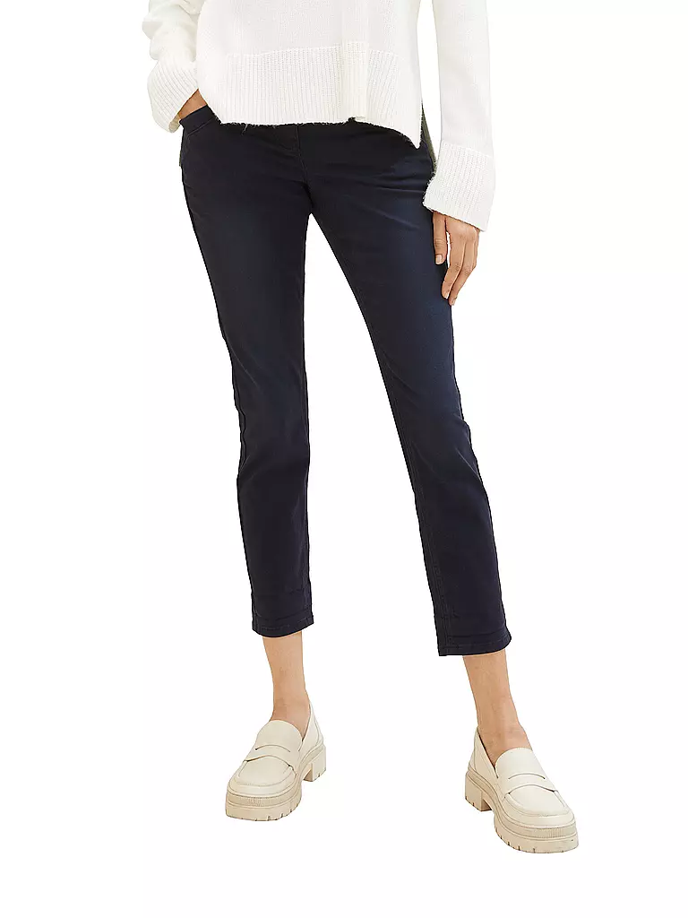 TOM TAILOR | Pantaloni Tapered Relaxed Fit | Blu