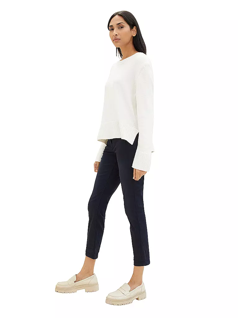 TOM TAILOR | Pantaloni Tapered Relaxed Fit | Blu