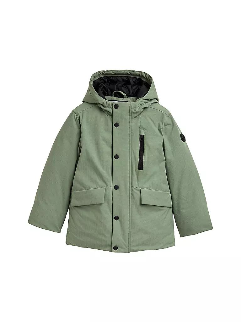 TOM TAILOR | Parka da ragazzo | Verde chiaro