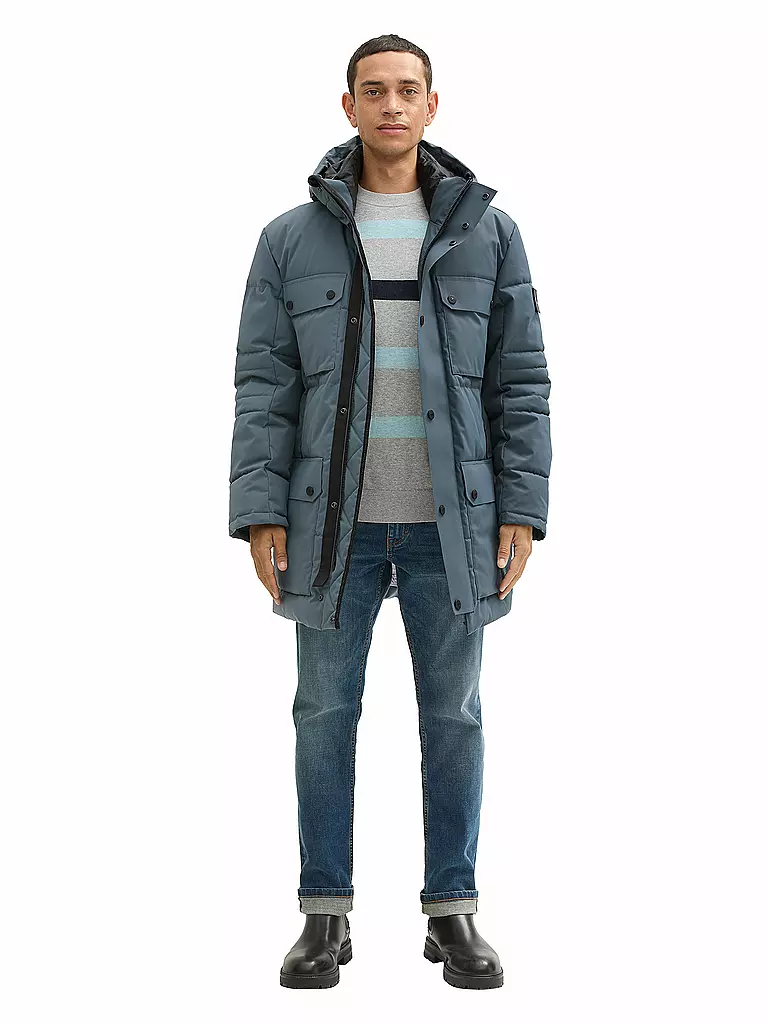 TOM TAILOR | Parka | Petrolio