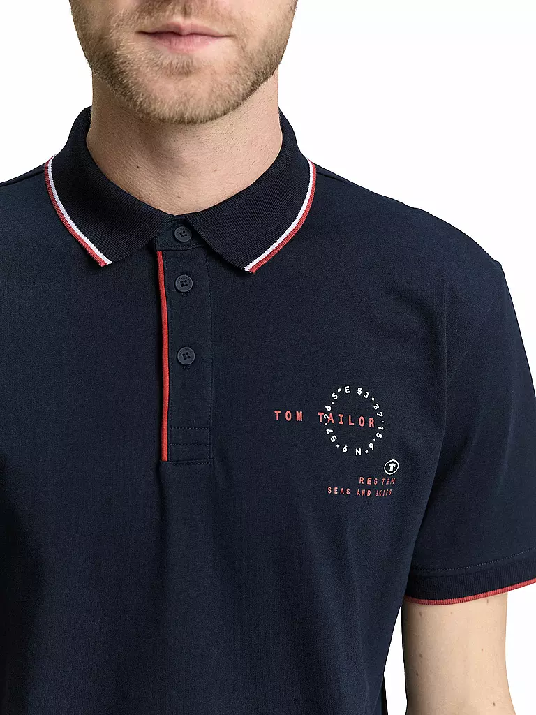 TOM TAILOR | Polo | Blu scuro