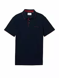 TOM TAILOR | Poloshirt Regular Fit | Blu scuro