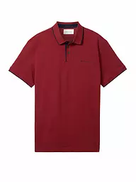 TOM TAILOR | Poloshirt Regular Fit | Rosso