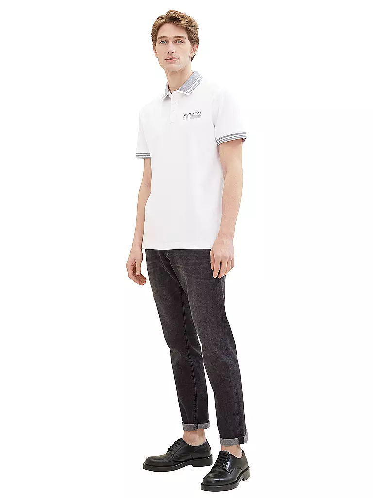 TOM TAILOR | Poloshirt | Bianco