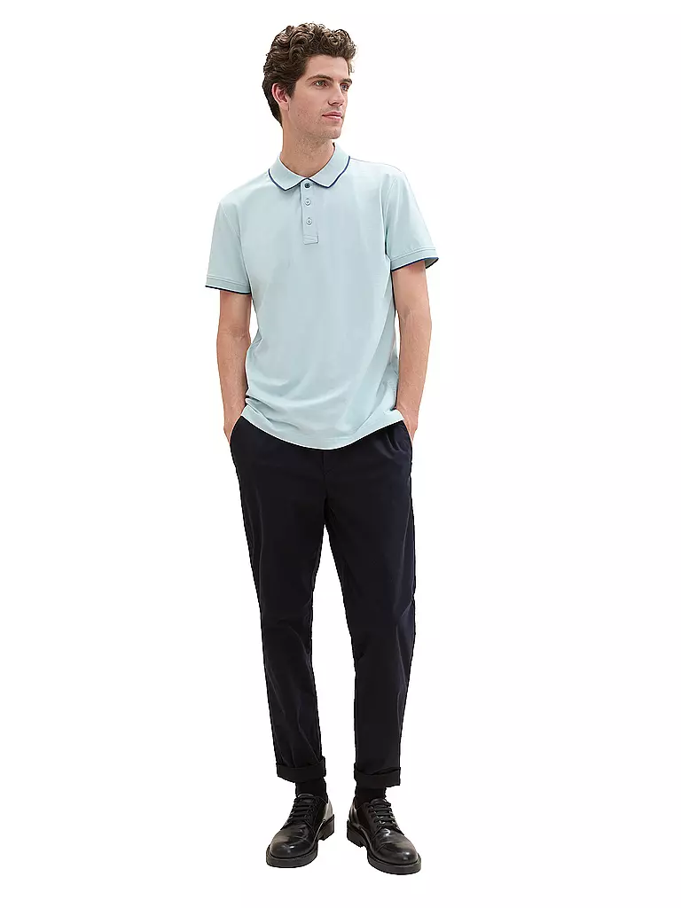 TOM TAILOR | Poloshirt | Blu chiaro