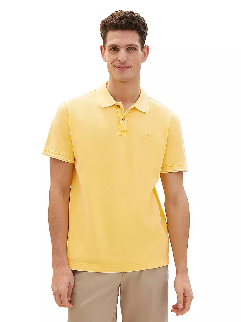 TOM TAILOR | Poloshirt | Giallo