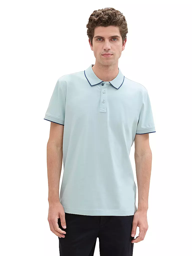 TOM TAILOR | Poloshirt | Blu chiaro