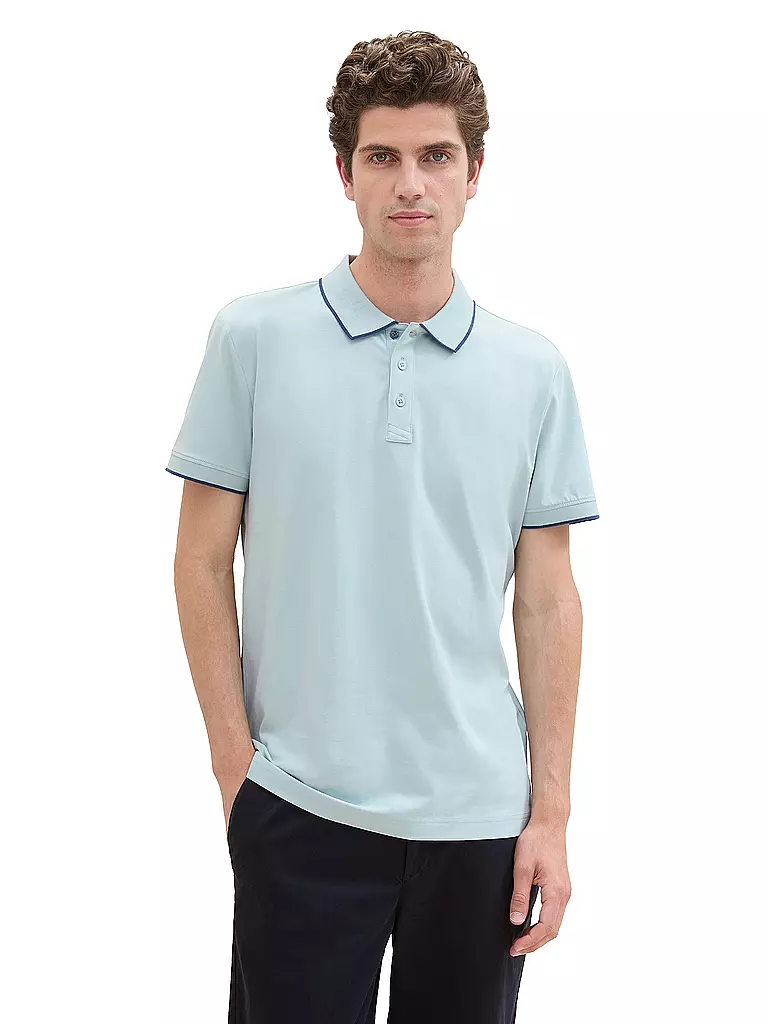 TOM TAILOR | Poloshirt | Blu chiaro