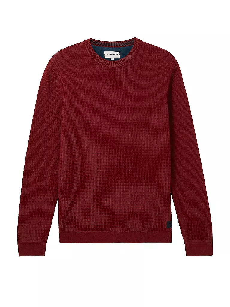 TOM TAILOR | Pullover  | Rosso