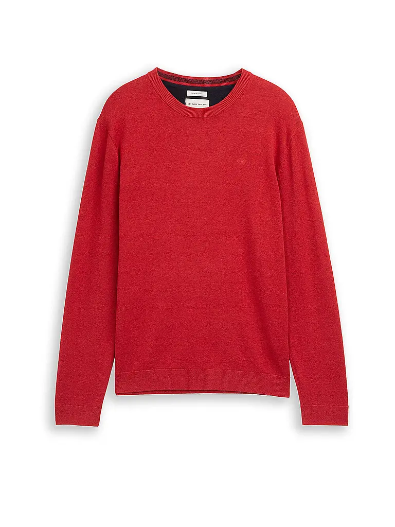 TOM TAILOR | Pullover  | Rosso