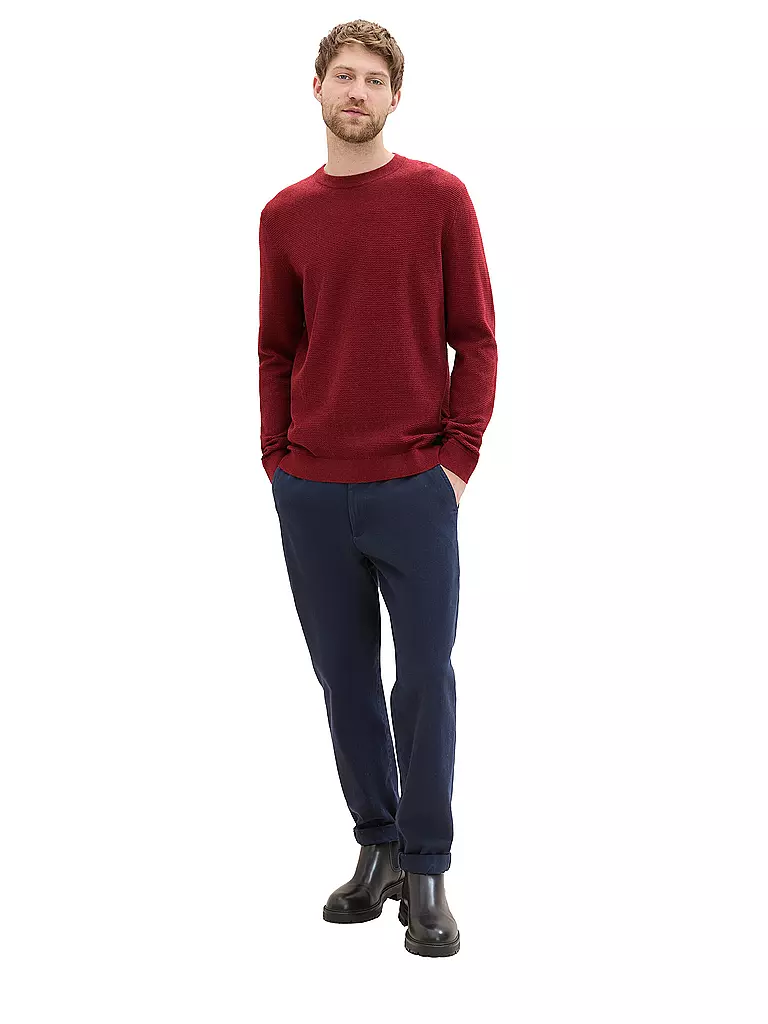 TOM TAILOR | Pullover  | Rosso
