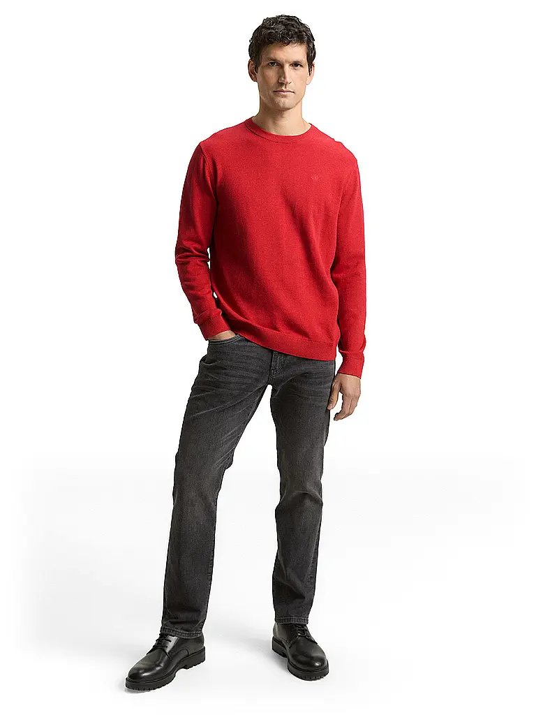 TOM TAILOR | Pullover  | Rosso