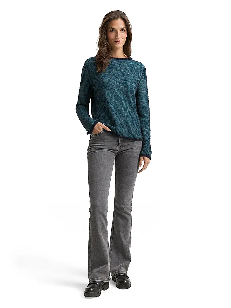 TOM TAILOR | Pullover  | Petrolio