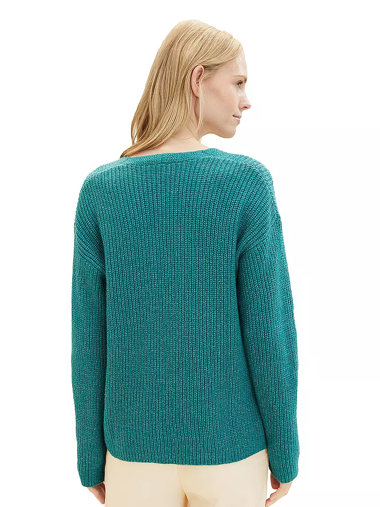 TOM TAILOR | Pullover  | Petrolio