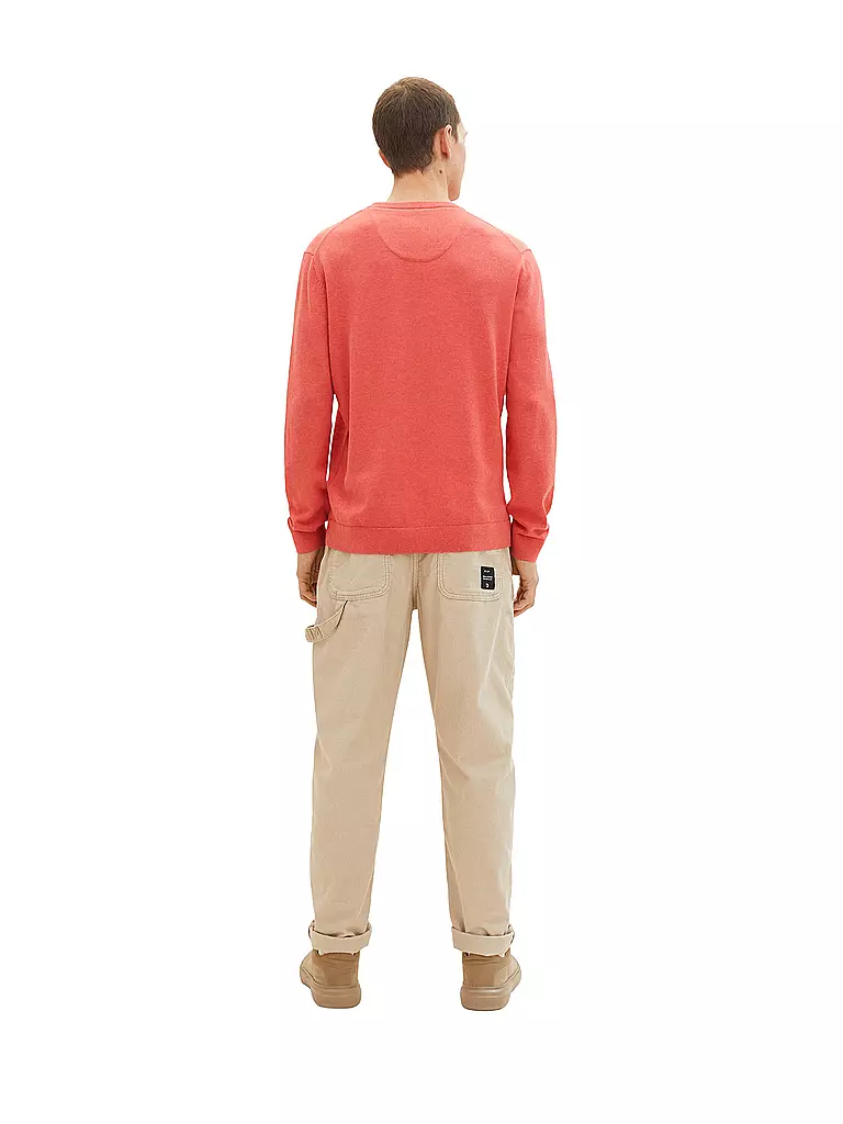 TOM TAILOR | Pullover  | Rosso