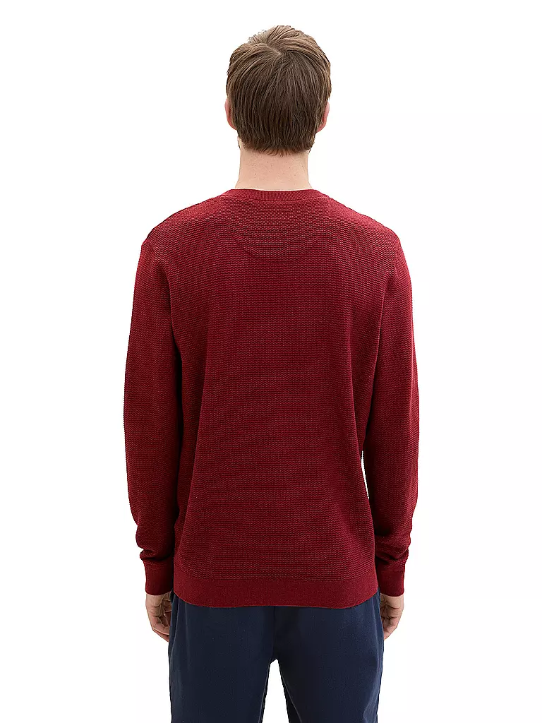 TOM TAILOR | Pullover  | Rosso