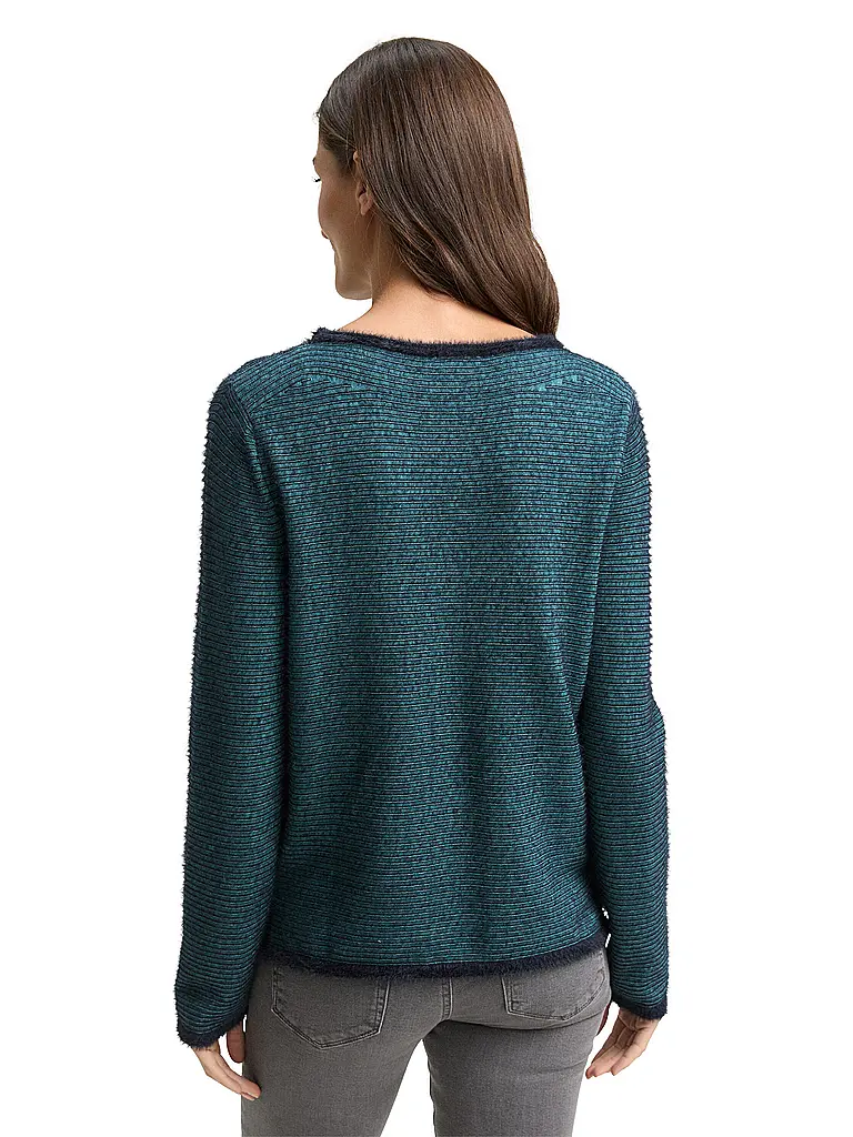 TOM TAILOR | Pullover  | Petrolio