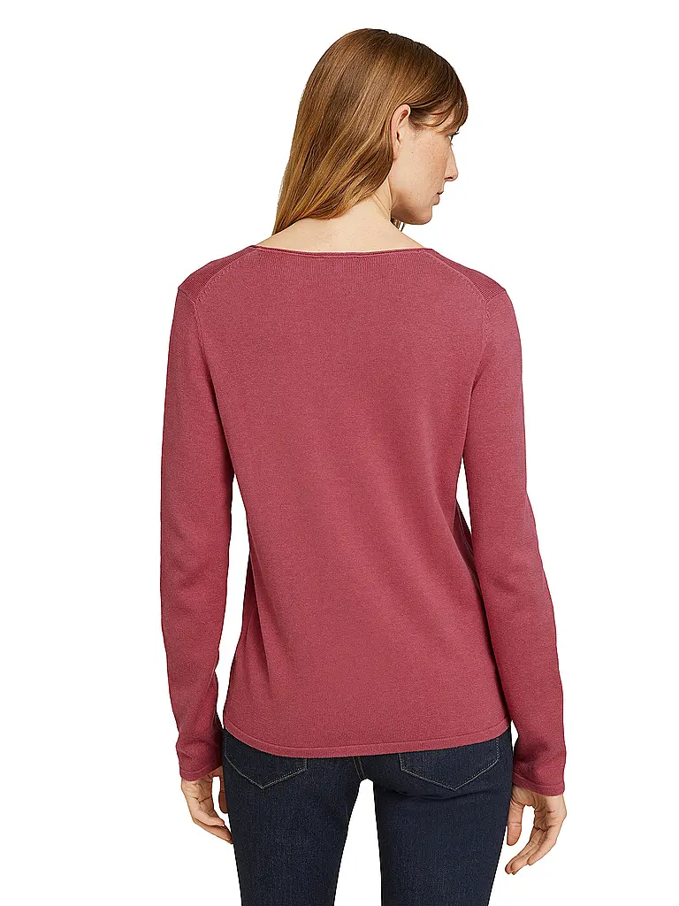 TOM TAILOR | Pullover  | Fucsia