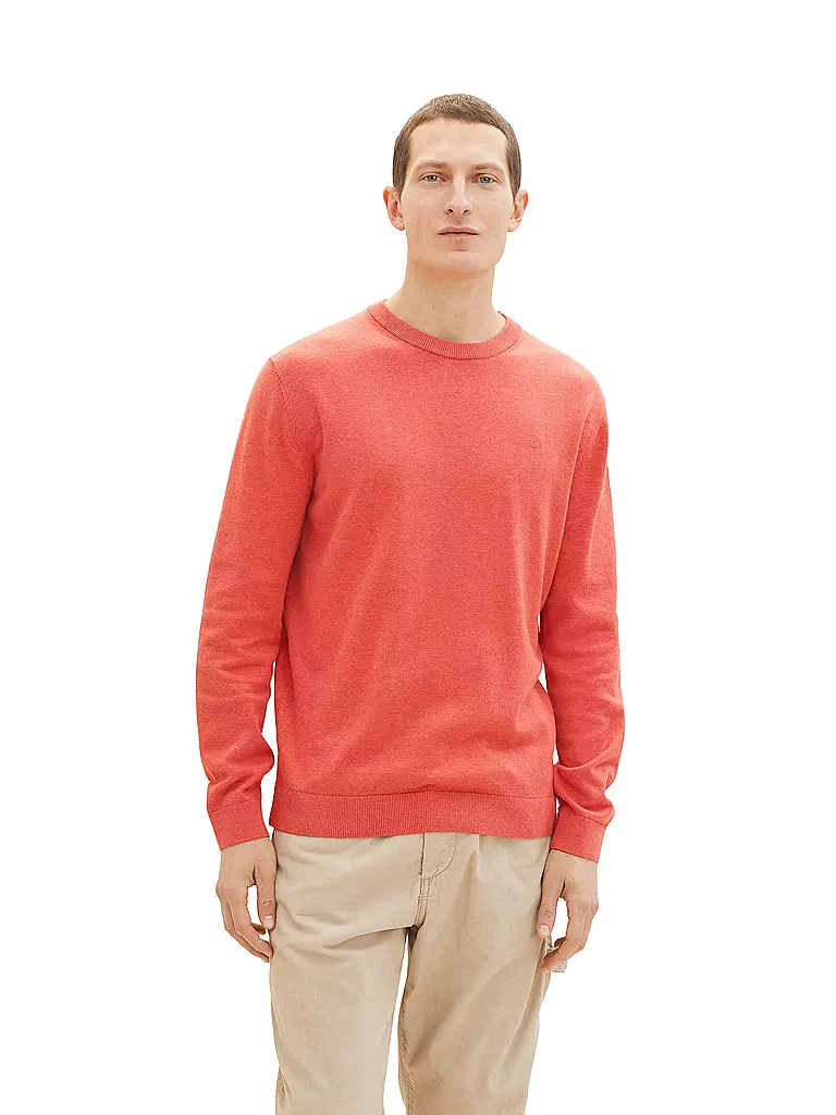 TOM TAILOR | Pullover  | Rosso