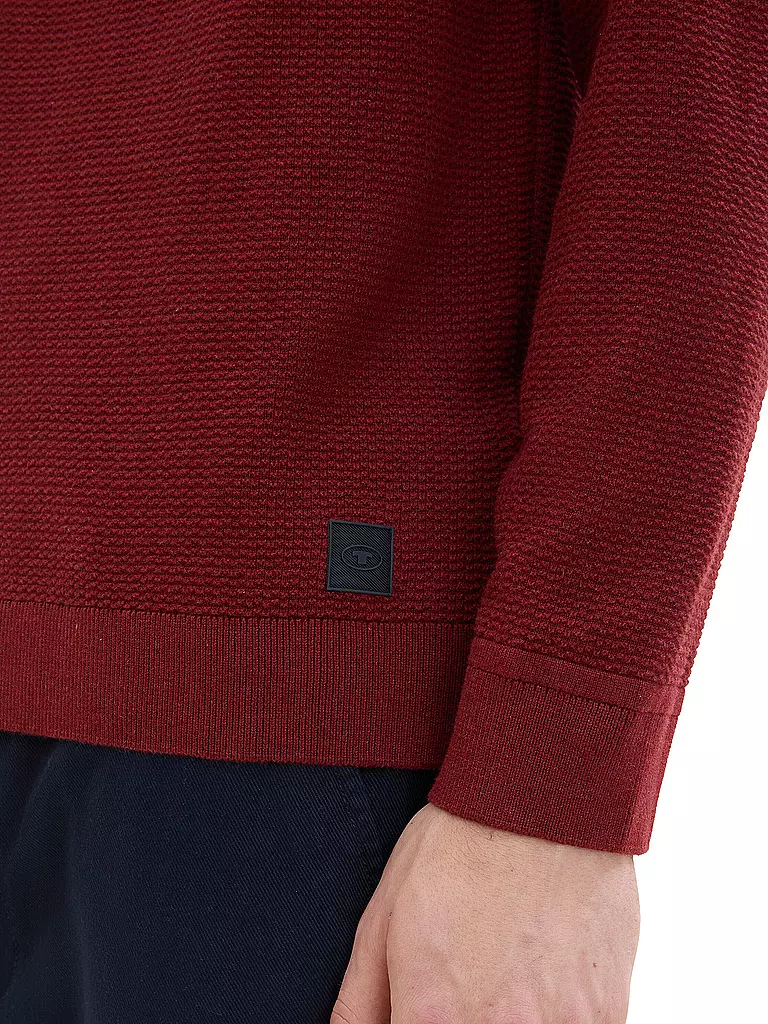 TOM TAILOR | Pullover  | Rosso