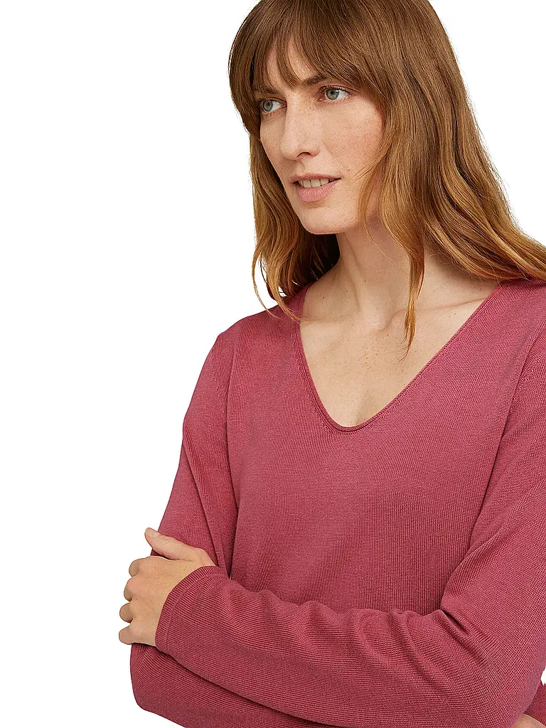 TOM TAILOR | Pullover  | Fucsia