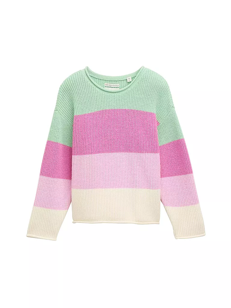 TOM TAILOR | Pullover da ragazza | Multicolore
