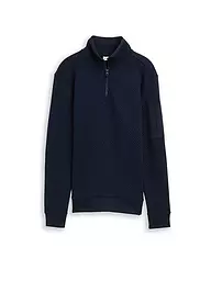 TOM TAILOR | Pullover Troyer | Blu