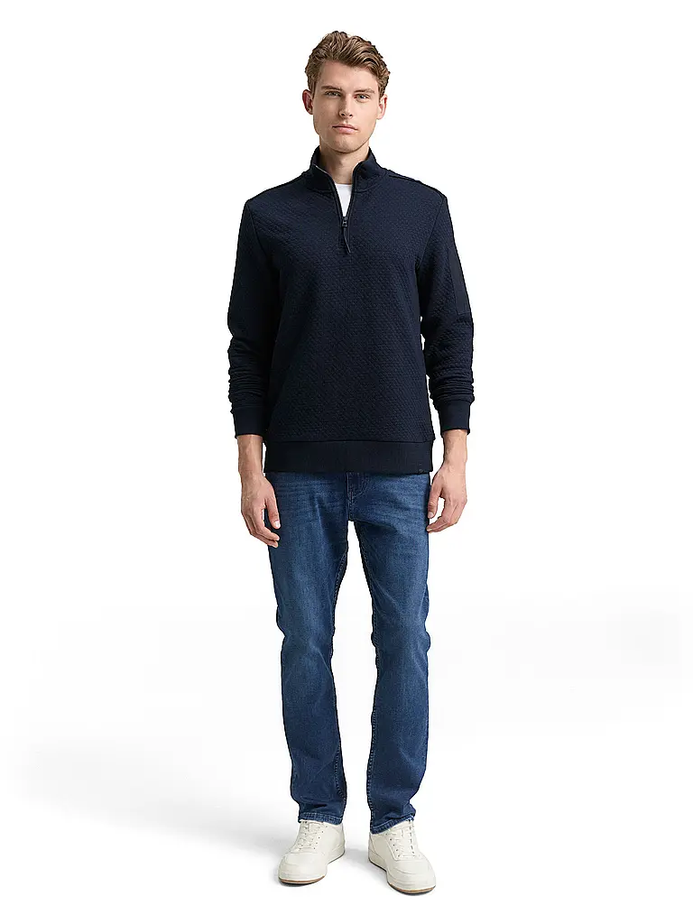 TOM TAILOR | Pullover Troyer | Blu