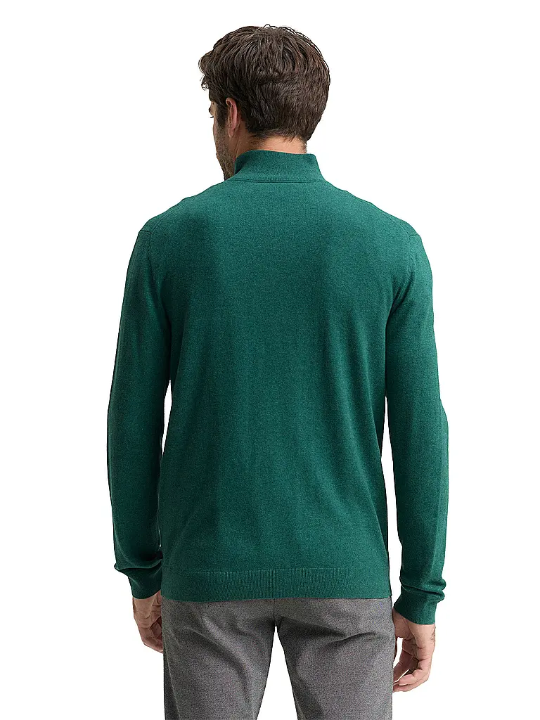 TOM TAILOR | Pullover Troyer | Verde