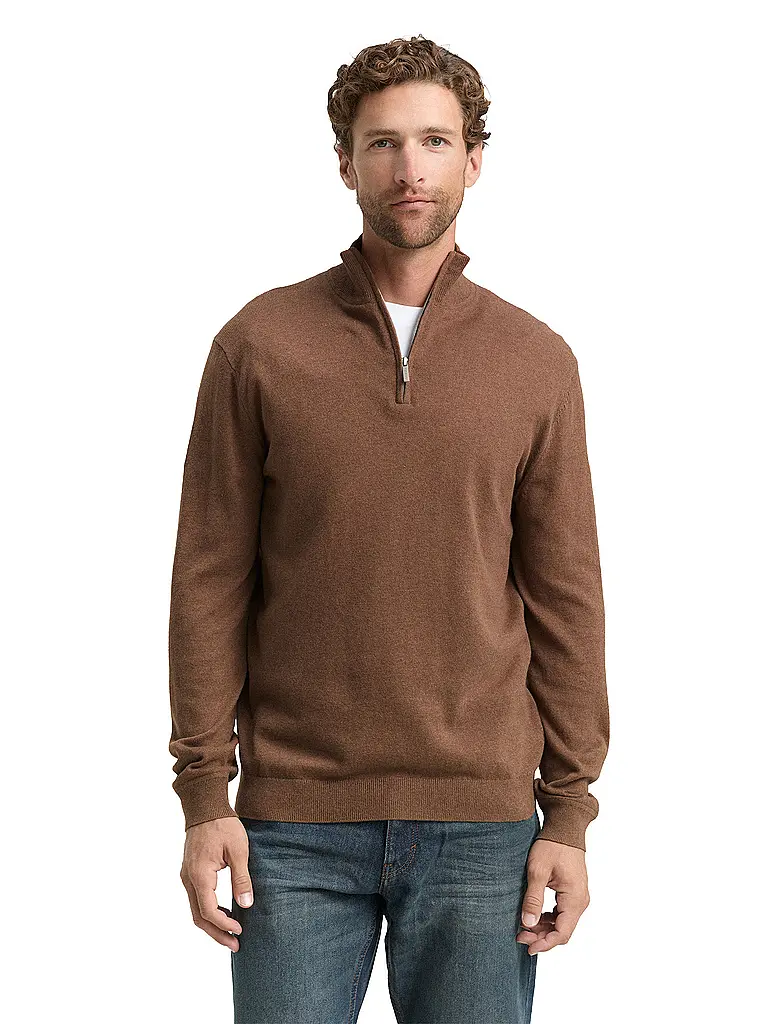TOM TAILOR | Pullover Troyer | 
