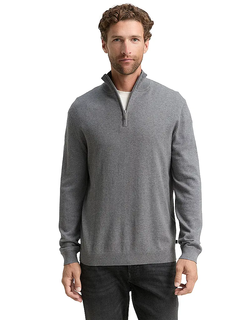 TOM TAILOR | Pullover Troyer | 