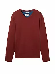 TOM TAILOR | Pullover | Rosso