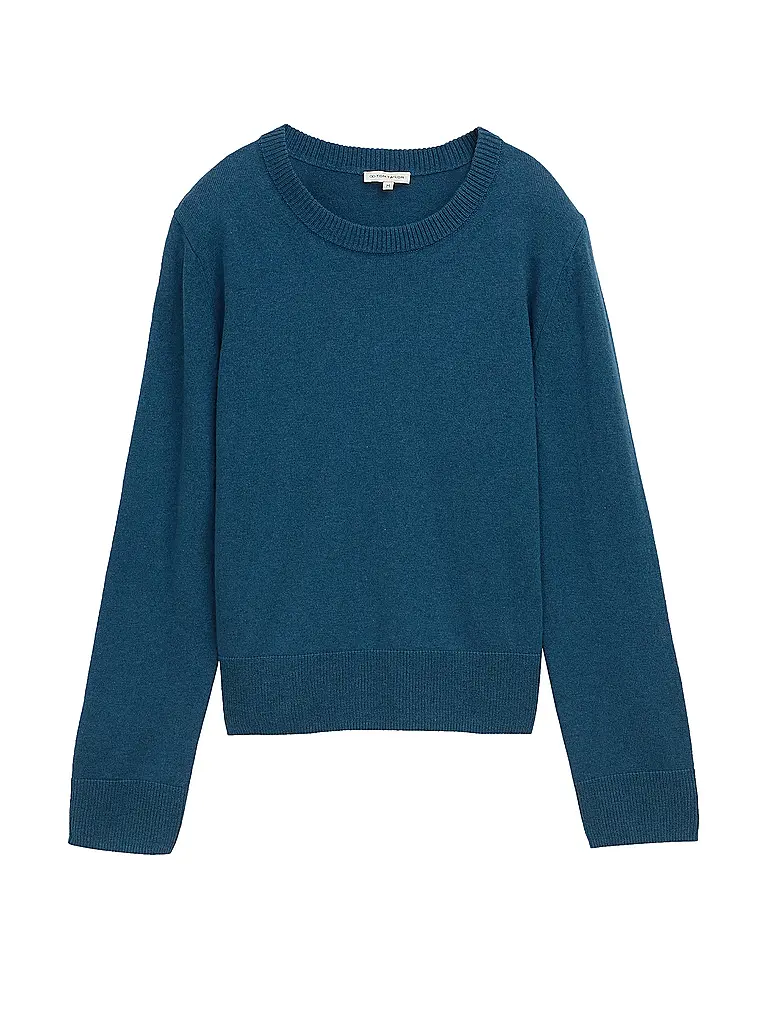 TOM TAILOR | Pullover | Petrolio