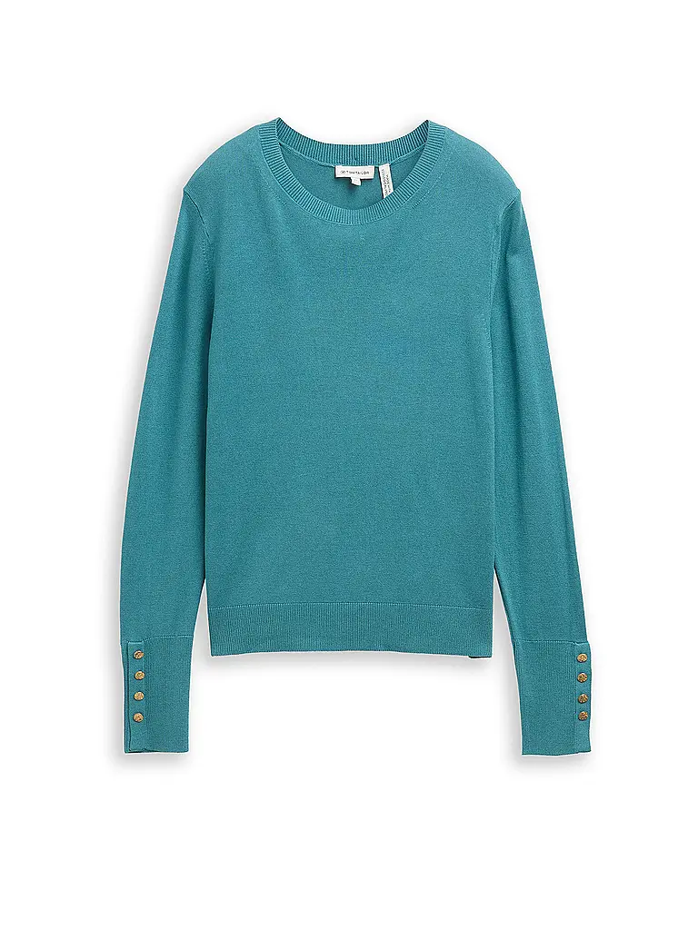 TOM TAILOR | Pullover | Petrolio