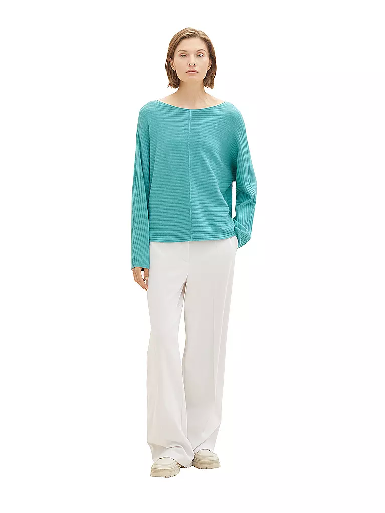 TOM TAILOR | Pullover | Petrolio