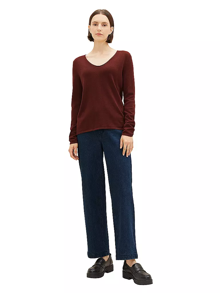 TOM TAILOR | Pullover | Marrone