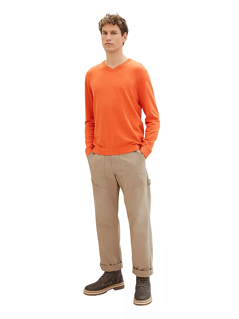 TOM TAILOR | Pullover | Arancione