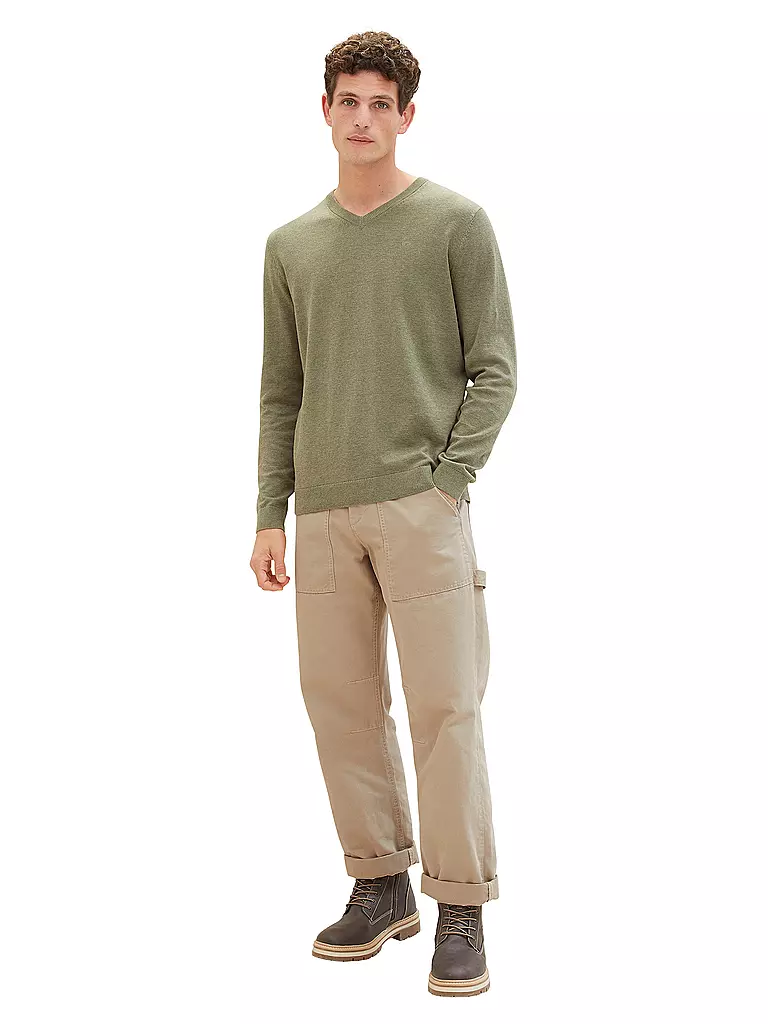TOM TAILOR | Pullover | Oliva