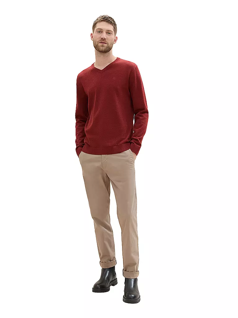TOM TAILOR | Pullover | Rosso