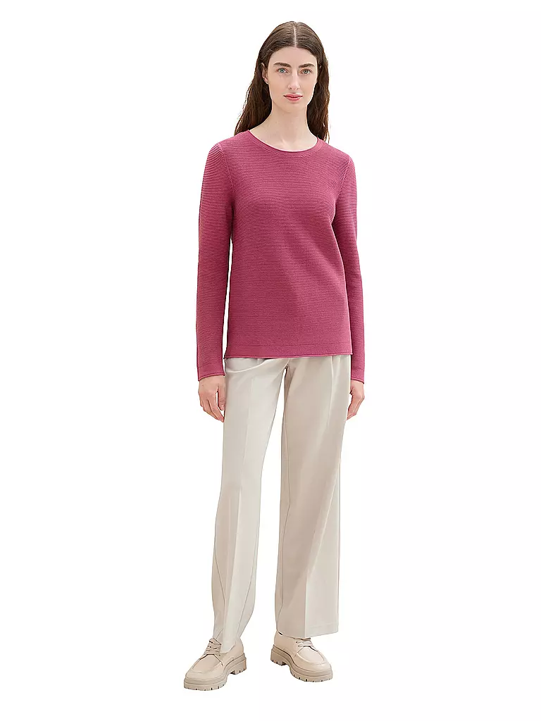 TOM TAILOR | Pullover | Fucsia