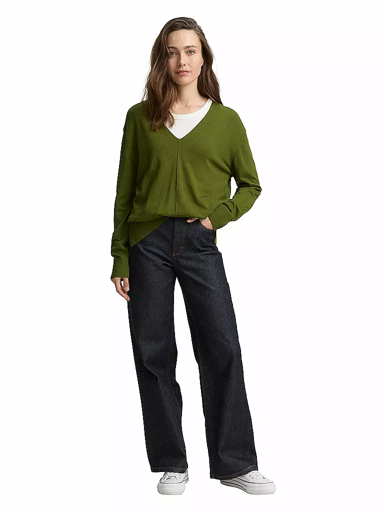 TOM TAILOR | Pullover | Oliva