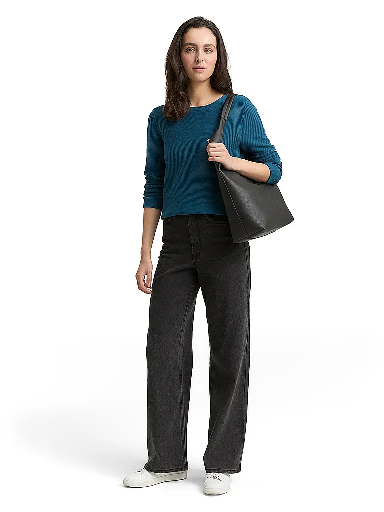 TOM TAILOR | Pullover | Petrolio