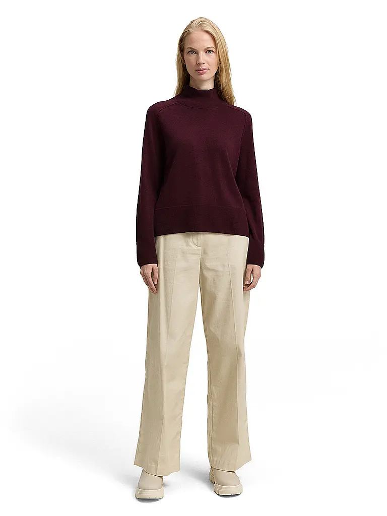 TOM TAILOR | Pullover | Rosso scuro