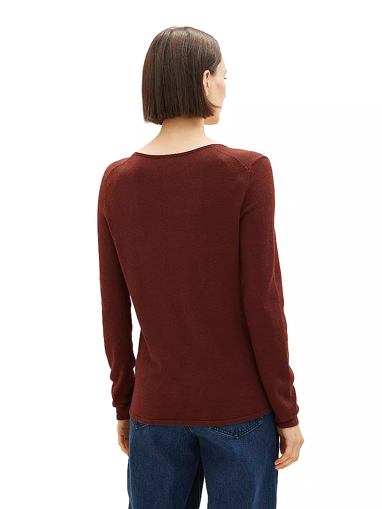 TOM TAILOR | Pullover | Marrone