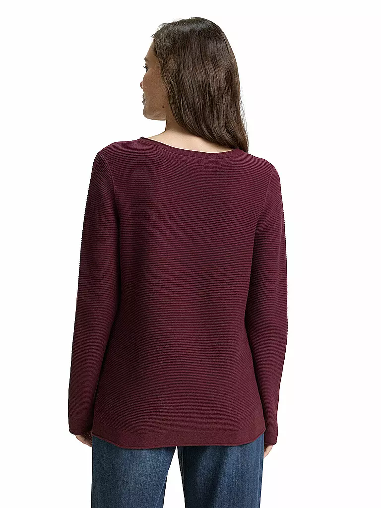 TOM TAILOR | Pullover | Rosso scuro