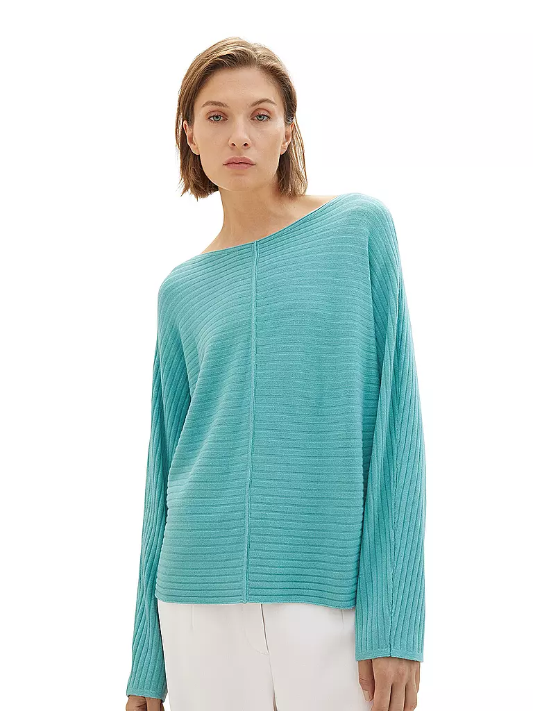 TOM TAILOR | Pullover | Petrolio