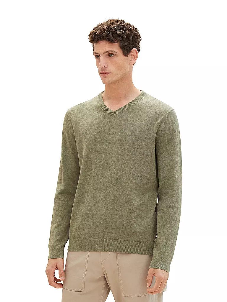 TOM TAILOR | Pullover | Oliva